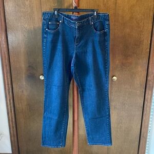16W Chaps straight leg jeans